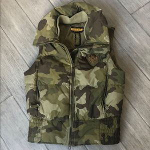 RUGBY RALPH LAUREN - Army Fatigue/Camouflage Vest